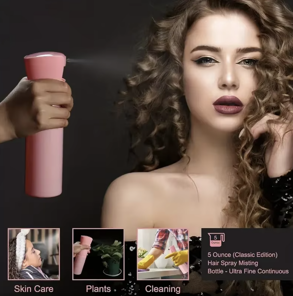 5xpcs comb set Relaxing Elastic Massage Comb Hollow Out Hair Brush Scalp Massage Combs Hair Styling Spray bottle Hair Salon Tool