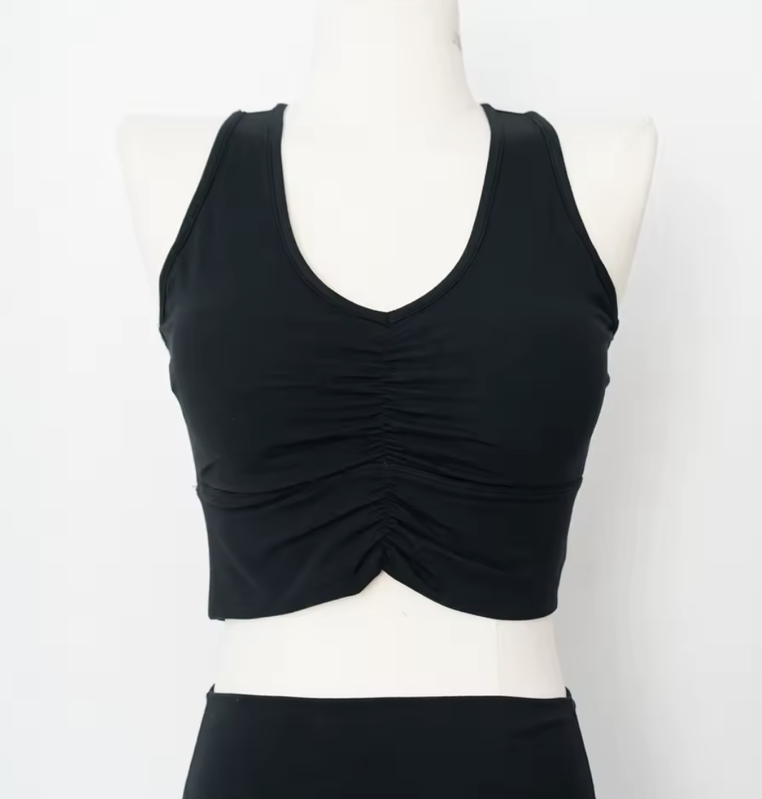 Sports Bra Seamless Women Clothes Halter Yoga Bra Backless Gym Top Bras Fitness Scrunch Workout Yoga Tank Top