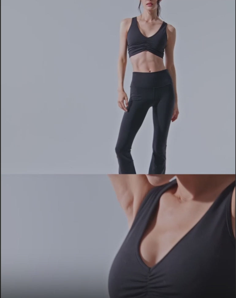 Sports Bra Seamless Women Clothes Halter Yoga Bra Backless Gym Top Bras Fitness Scrunch Workout Yoga Tank Top